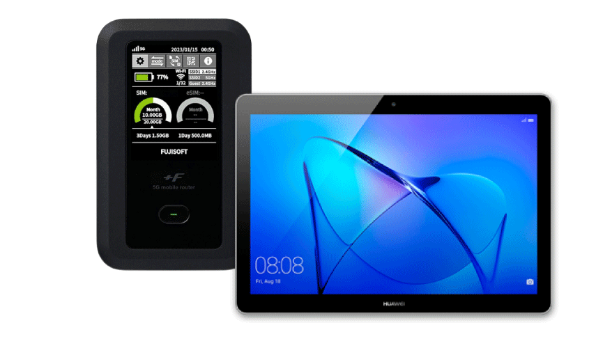 レンタル商品・タブレット｜WiFiレンタル屋さん